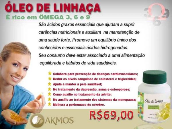 Oleo de Linhaça.