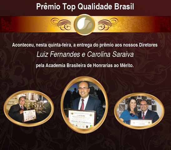 Premio de Qualidade Internacional.